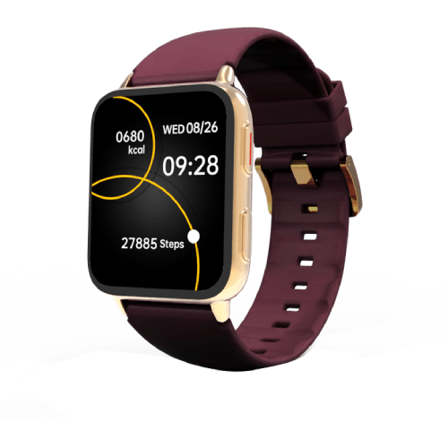yolo supreme in ember with gold metal frame