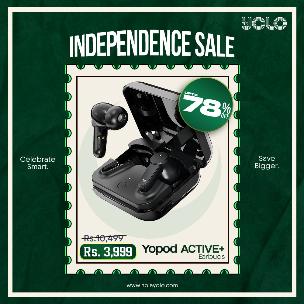 YoPod Active+ Earbuds