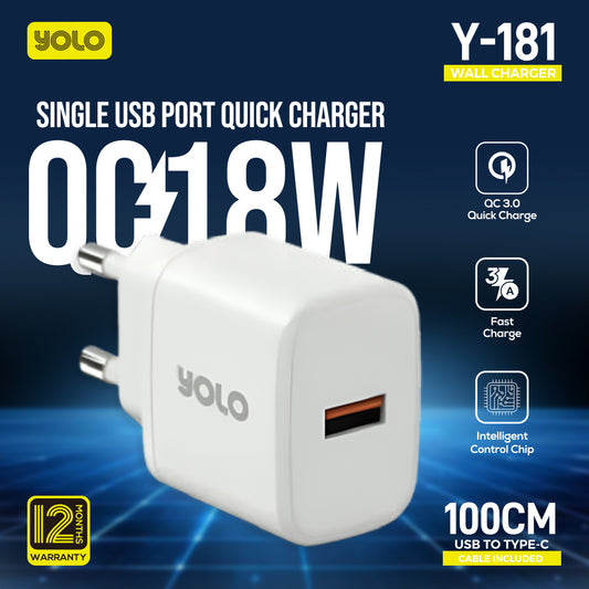 Y-181 QC Charger