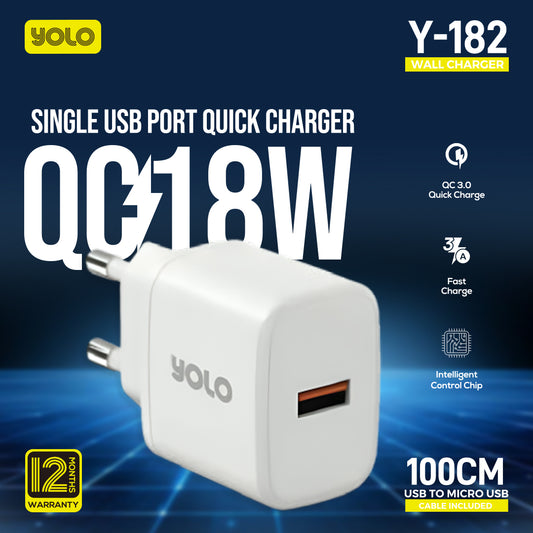 Y-182 QC Charger