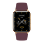front face of yolo supreme in ember with gold metal frame